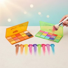 Ttt 15 Renkli Sedefli Mat Far Paleti - 2'li Set