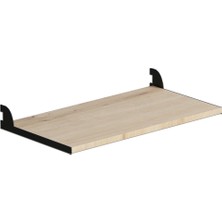 Normadia Şık 30X60 cm Ahşap Raf ve Askılık Sistemi, Dekoratif ve Kullanışlı