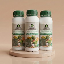 Carbonado Plant Grow Food 1l Sıvı Organik Gübre 3'lü Set
