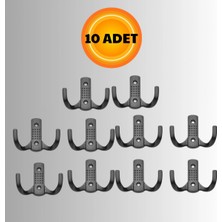 Normadia Metal Askı Seti, Şık ve Pratik Portmanto ve Dolap Askısı (10 Adet)