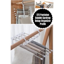 Normadia Çok Katmanlı Pantolon Depolama Rafı, Gardırobunuzu Düzenler ve Pratik Kullanım Sunar