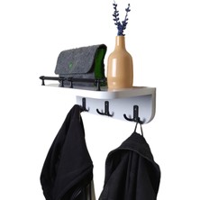 Normadia Şık Duvar Askısı ve Anahtar Tutucu, Dekoratif Kapı Süsü 40CM