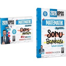 Indeks Akademi 2026 Kpss Matematik Akademisi Video Ders Notları ve Soru Bankası Seti 2 Kitap