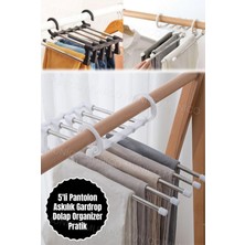 Normadia Çok Fonksiyonlu Katlanır Pantolon ve Elbise Depolama Rafı