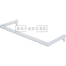 Normadia Pratik Giyim ve Mağaza Için 60 cm U Aski ve Raf Sistemi