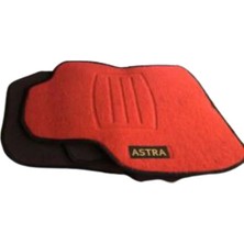 Özgürce Kırmızı Paspas Mugen Halı Opel Astra H Için Özel Tasarım