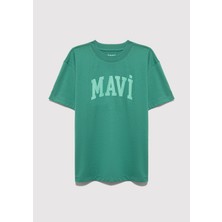 Mavi Mavi Baskılı Yeşil Tişört 6610484-71697