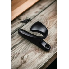 Normadia Siyah Metal Otantik Kapı ve Duvar Askısı, Şık ve Dayanıklı Tasarım