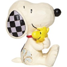 Astera Snoopy ve Woodstock - Minyatür Dostluk Heykelciği 6 cm Mini Reçine