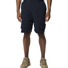 Jack Wolfskin Kalahari Cargo Erkek Mavi Şort
