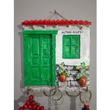 Normadia Isim Yazılan Duvar Askılı Anahtarlık, Dekoratif ve Şık Anahtar Tutucu