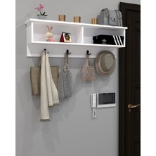 Normadia Modern Mdf Duvar Askılığı, Şık ve Kullanışlı Portmanto Çözümü