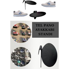 Normadia 10'lu Tel Panoya Geçme Plastik Ayakkabı Standı, Pratik ve Şık Tasarım