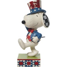 Astera Vatansever Snoopy Yürüyüşü Obje Reçine Taş 14 cm
