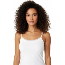 Giyim Dantelli Ip Askılı Atlet B612