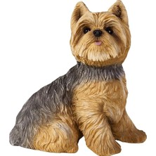 Astera Yorkshire Terrier Obje, Küçük Boy, Çok Renkli 5 x 7 x 4 cm Reçine