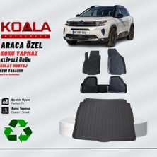 Özgürce Citroen C5 Aircross 2019 Sonrası Bagaj Üst Seviye Paspas ve Havuz Seti