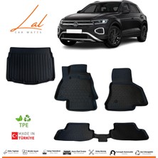 Özgürce T Roc 3D Havuzlu Paspas ve Bagaj Seti, 2017 ve Sonrası Uyumlu