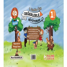 Palme Çocuk 1. Sınıf Değerlerle Büyüyorum (10 Kitap)