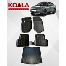 Özgürce Citroen C4X (2022+) Için Özel Paspas ve Bagaj Havuzu Seti