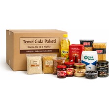 Karia Temel Gıda Paketi | Bakliyat, Makarna ve Kahvaltılık | Küçük Aile (2-3 Kişilik)