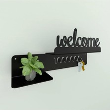 Normadia Şık Metal Duvar Anahtarlığı, Hoş Karşılama Tasarımı, Pratik ve Dayanıklı