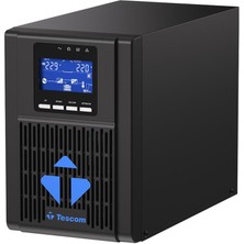 İlk El Grup Ieg™ Tescom Neolıne 1kva 1f/1f (2X9AH) 4/8dk LCD Onlıne Ups
