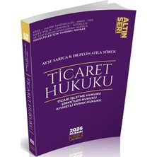 Savaş Yayınevi 2026 Ticaret Hukuku Konu Anlatımı