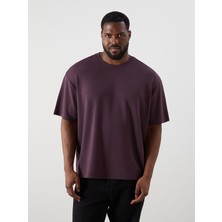 Lc Waikiki Yeni Sezon Büyük Beden Bisiklet Yaka Erkek Tişört