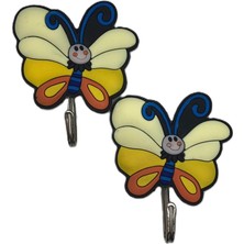 Normadia Renkli Çocuklar Için Çok Amaçlı Duvar Askısı, Banyo ve Mutfak Dekoru