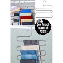 Normadia Şık ve Hafif Çelik Pantolon Organizasyon Sistemi, Pratik Tutucu Raf