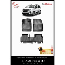 Özgürce Opel Combo 3D Havuzlu Paspas 2019-2025, Koruma ve Şıklık Sağlar