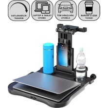 Özgürce Çok Fonksiyonlu Araç Içi Masa, Laptop ve Yeme Içme Standı