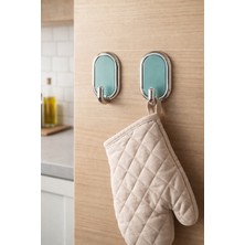 Normadia Çiftli Oval Yapışkanlı Güçlü Duvar Askısı, Delmesiz ve Tutuşlu, Pratik Kullanım