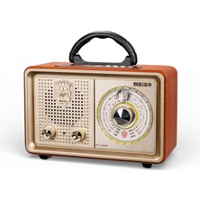 Meier M 110BT Bluetoothlu USB Sd Dvs Nostaljik Radyo Fm Am Sw Kumandalı Radyo
