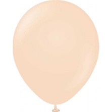 Hayaller Dükkanı Balon Düz 12 Inc (Jojo Balloons) Latte Sütlü Kahve