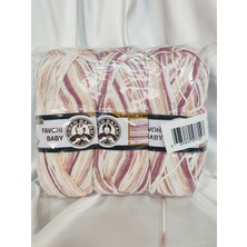 Belirtilmemiş Ören Bayan Favori Baby Ebruli El Örgü Ipi (3 Adet) - Renk: 656