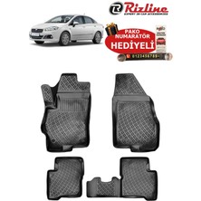 Özgürce Fiat Linea 2007 Sonrası Için Şık ve Dayanıklı Havuzlu Paspas Seti