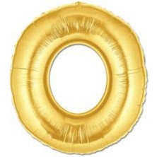 Normadia Altın Sarısı Folyo Harf Balon 1 Metre, Eğlence ve Kutlama Için Mükemmel