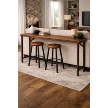 Normadia Masif Ahşap Bar ve Dresuar Koltuk Arkası 150 Cm, Şık ve Dayanıklı Tasarım