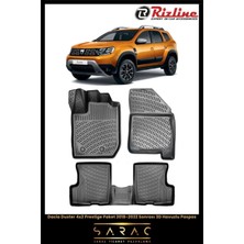 Özgürce Dacia Duster Prestige Paket 4x2 2020 Model 3D Havuzlu Paspas