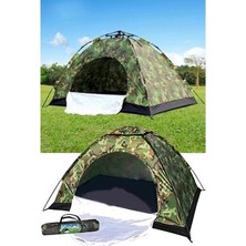 Kyops 4 Kişilik Kamuflaj Desenli Kolay Kurulumlu Kamp Çadırı - Lisinya