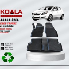 Özgürce Çocuklar ve Araçlar Için Şık Koruyucu Paspas, 2007-2014 Opel Corsa D Modeli