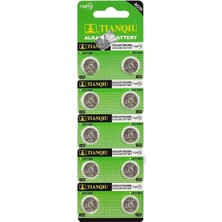 Getittir Buton Pil - Saat Lazer Hesap Makinesi Pili 10LU Paket  AG10  - LR1130H - 389A -1.55V - Lisinya