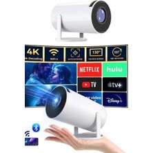 Kyops Taşınabilir Projeksiyon Ayaklı Projektör Android Uyumlu HDMI Girişli - Lisinya