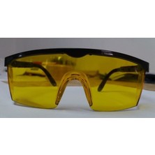 Calperia Korumalı Laboratuvar Gözlüğü Sarı - Lisinya