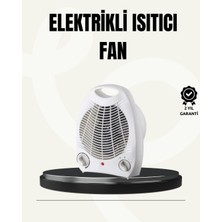 Kyops Mini Elektrikli Isıtıcı – Taşınabilir Fanlı Isıtma Sistemi - Lisinya