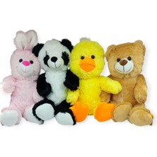 E-Woman PL62247 - Peluş Hayvan Figürleri 40 cm 4 Ast (Lisinya)