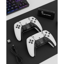 Hatıra Kutusu Lisinya Retro Oyun Çubuğu Kablosuz Oyun Kolu Seti Taşınabilir Kılıf ile Kullanıma Hazır