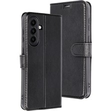 Storozde Newface Samsung Galaxy A16 5g Kılıf Trend S Plus Kapaklı Kılıf - Siyah